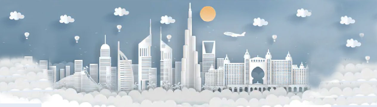 Residencias en la parte alta de Dubái Plan Maestro